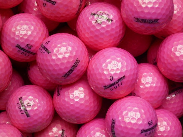 Bridgestone Tour B330-RX Pink Lakeballs - gebrauchte Tour B330-RX Pink Golfbälle AAA/AAAA-Qualität