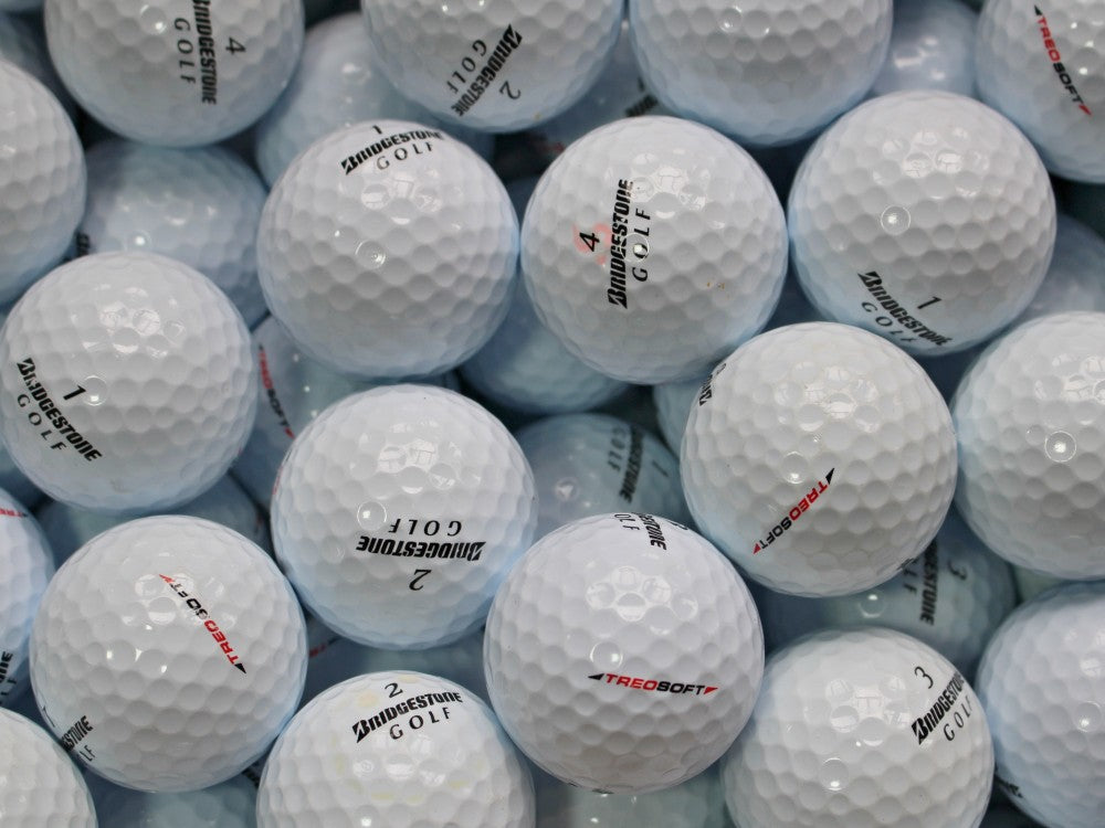 Bridgestone TreoSoft Lakeballs - gebrauchte TreoSoft Golfbälle AAA/AAAA-Qualität