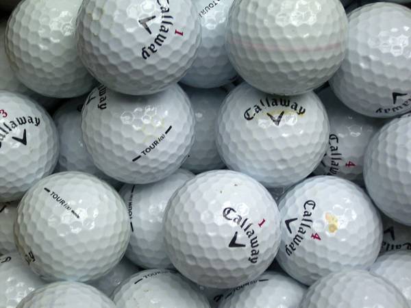 Callaway Tour iS Lakeballs - gebrauchte Tour iS Golfbälle AAA/AAAA-Qualität