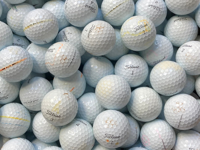 Titleist AVX Lakeballs - gebrauchte AVX Golfbälle B-Qualität