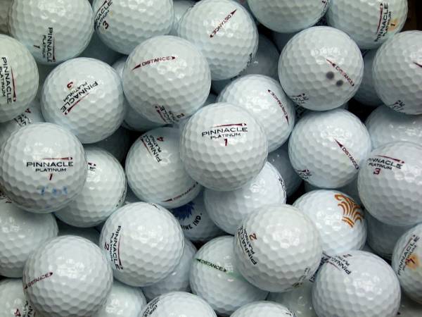 Pinnacle Platinum Distance Lakeballs - gebrauchte Platinum Distance Golfbälle AAA/AAAA-Qualität