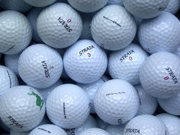 Strata Balata Lakeballs - gebrauchte Balata Golfbälle AAAA-Qualität