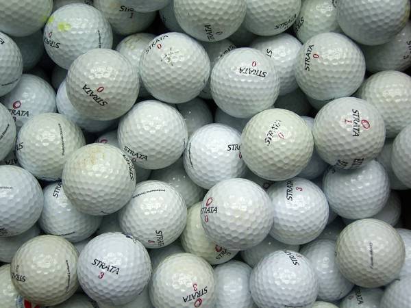 Strata Professional Distance Lakeballs - gebrauchte Professional Distance Golfbälle AA/AAA-Qualität