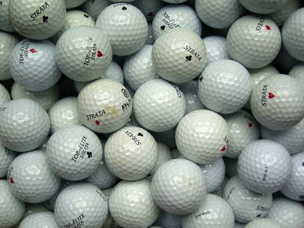 Strata Tour Ace Lakeballs - gebrauchte Tour Ace Golfbälle AA/AAA-Qualität