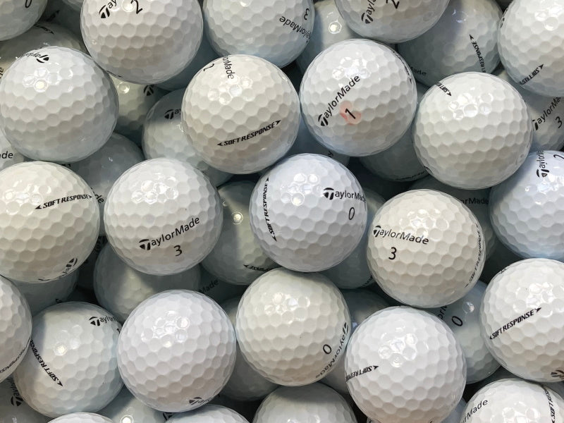 TaylorMade Soft Response Lakeballs - gebrauchte Soft Response Golfbälle AAA/AAAA-Qualität